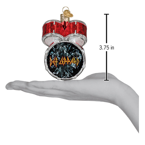 Def Leppard Drum Ornament