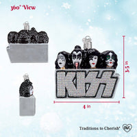Kiss Band Ornament
