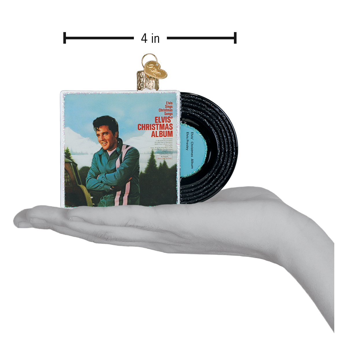 Elvis' Christmas Album Ornament