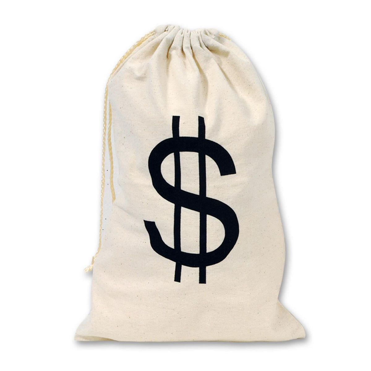 Large Money Bag Costume Accessory 17'' x 11''