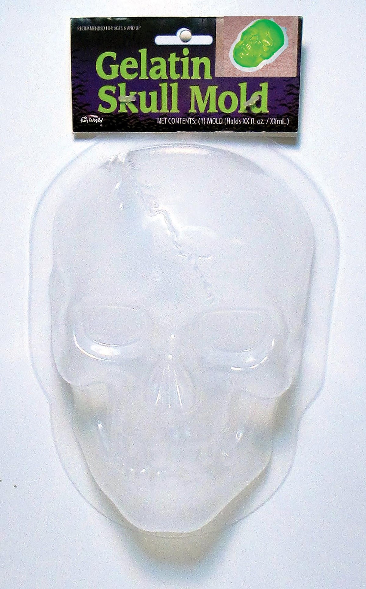 Life Size Skull Jello Gelatin Mold