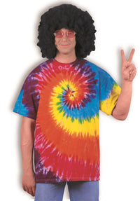 XL Tye Dye Shirt Bright Tie Dye Shirt Hot PINK