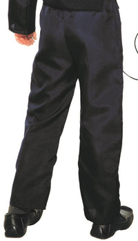 Police Swat Navy Blue Jumpsuit Costume Medium 8-10