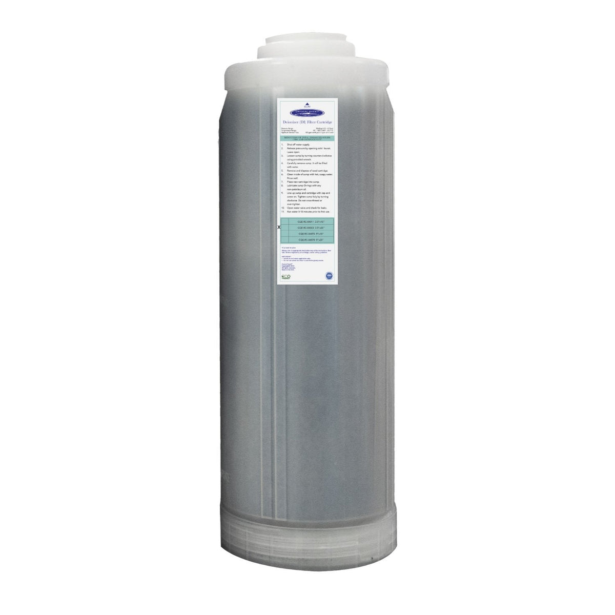 Ultra High Purity DI Resin Cartridge