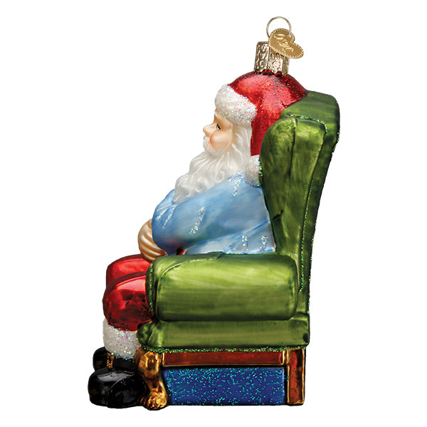 Santa Claus Vaccinated Ornament