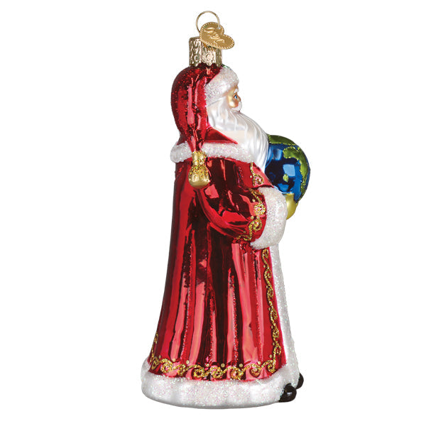 World Peace Santa Ornament