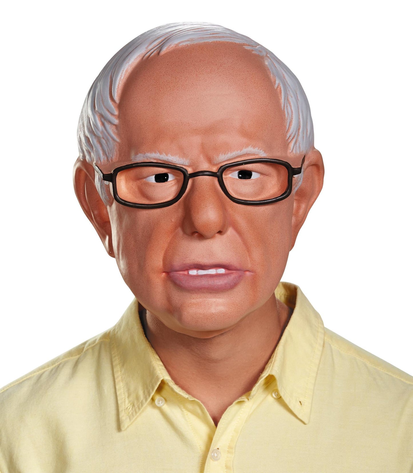 Bernie Sanders 1/2 Vacuform Plastic Mask Adult Costume Accessory
