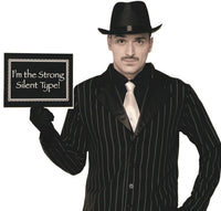 Silent Movie Old Time 1920's Gangster Adult Costume Standard