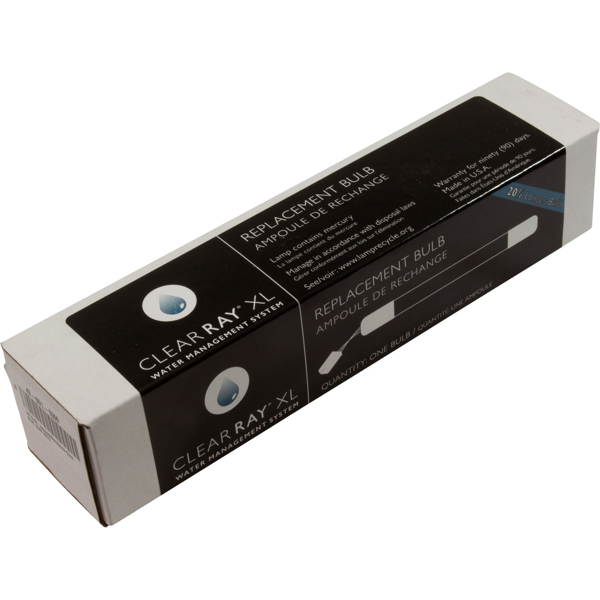 Jacuzzi Sundance ClearRay XL UV Bulb 6472-841 - OEM Spa Sanitizer