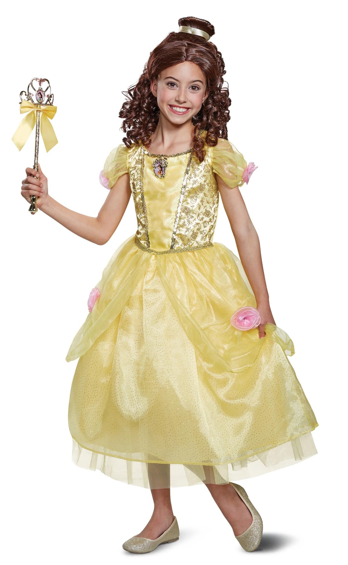 Belle Deluxe Beauty and the Beast Disney Child Costume Medium 7-8