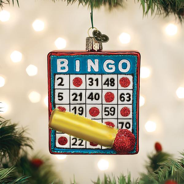 Bingo Ornament