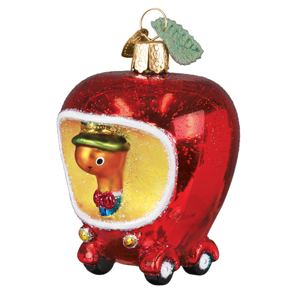 Lowly Worm's Applecar Ornament