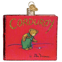 Corduroy Book Ornament