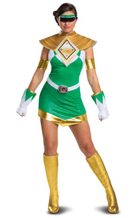 Power Rangers Green Ranger Mighty Morphin Sexy Adult Dress