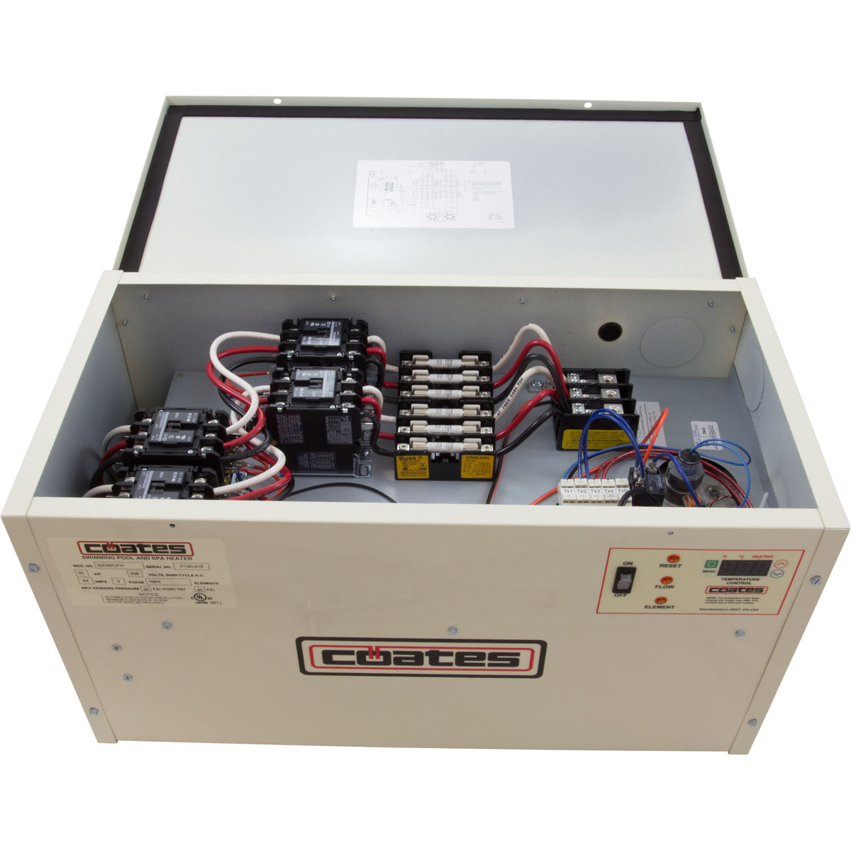 Heater, Coates, 30kW, 230v, Single Phase