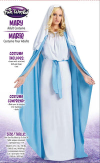 Virgin Mary Standard Size Robe Biblical Costume
