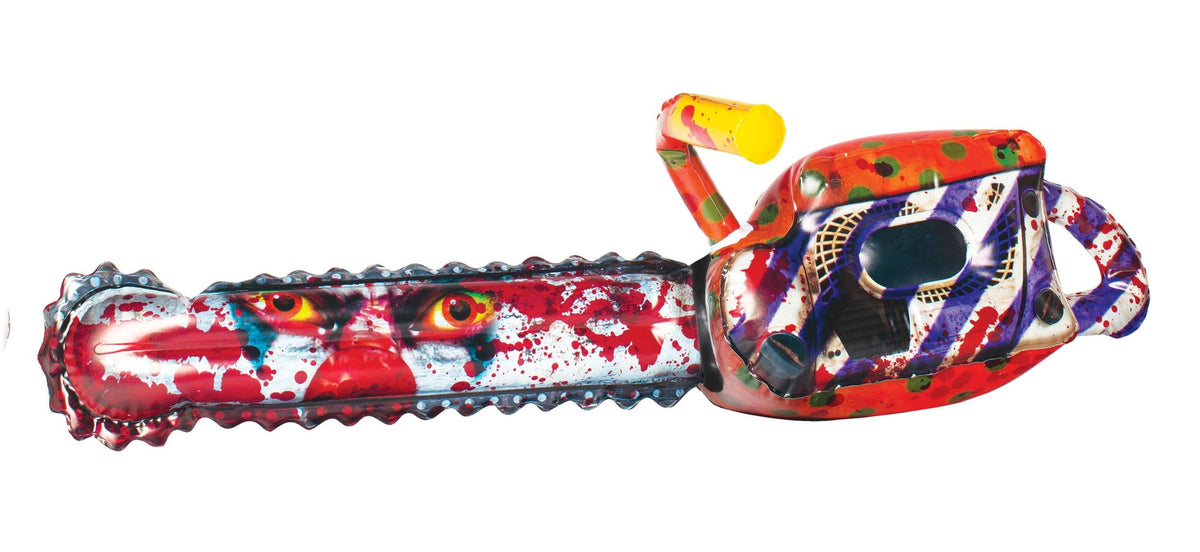 Killer Clown 36" Inflatable Weapon Chainsaw Halloween Prop