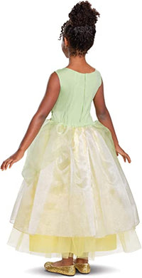 Tiana Dress Disney Princess Deluxe Toddler Costume 3T-4T