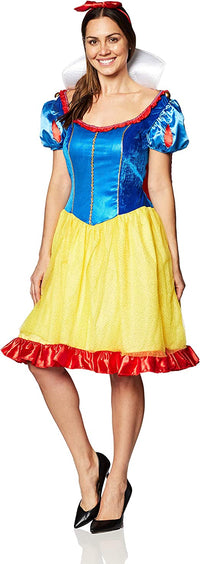 Disney Snow White Fab Dress Adult Halloween Costume X-Large 18-20