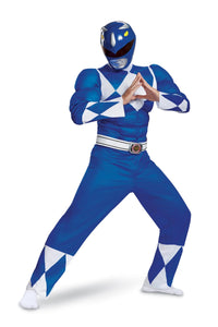 Blue Ranger Power Rangers Classic Deluxe Adult Costume