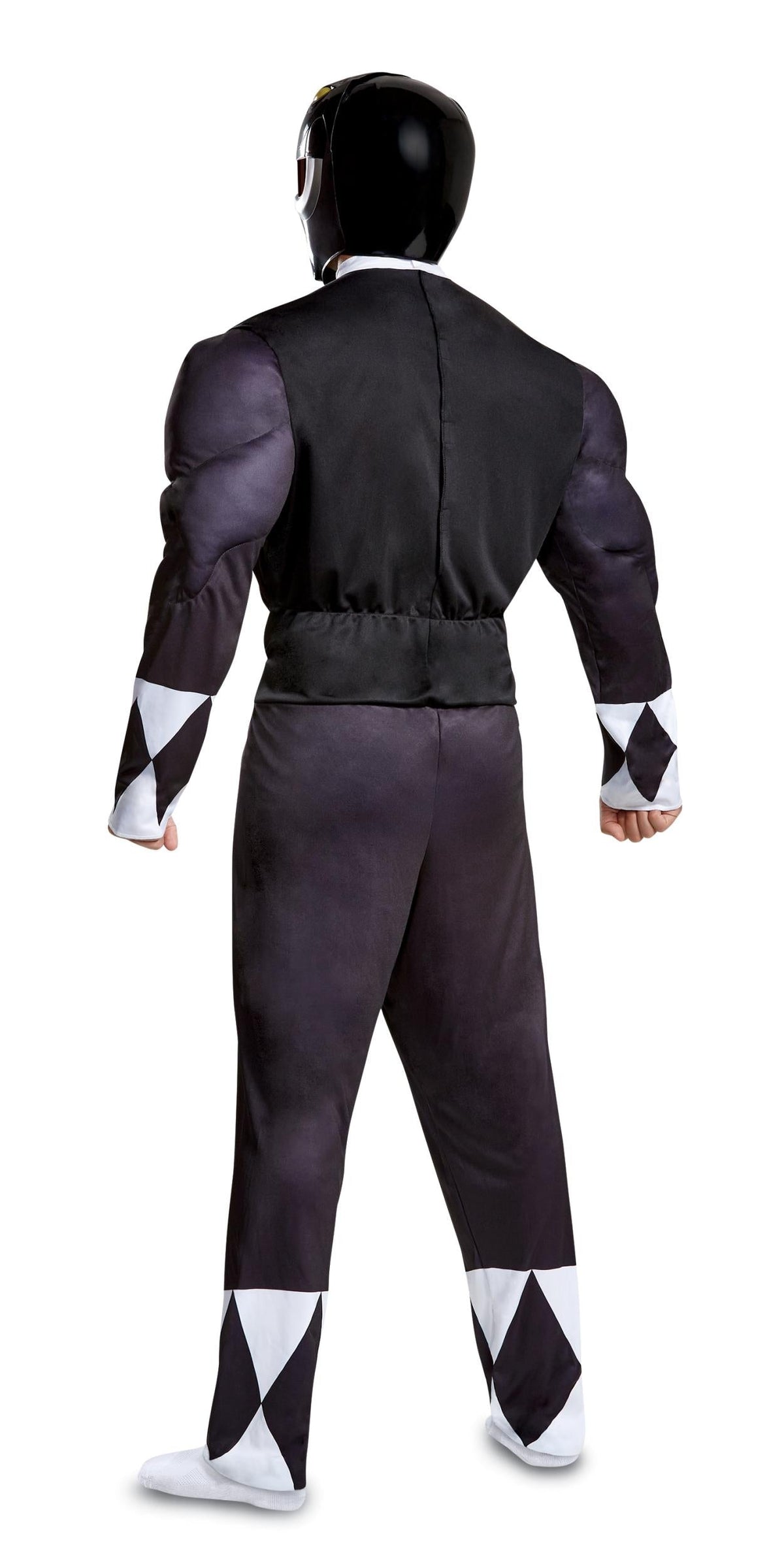 Black Ranger Power Rangers Classic Deluxe Adult Costume XXL 50-52