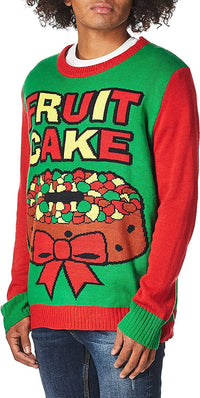 Fruit Cake Ugly Christmas Sweater Holiday Festive Small