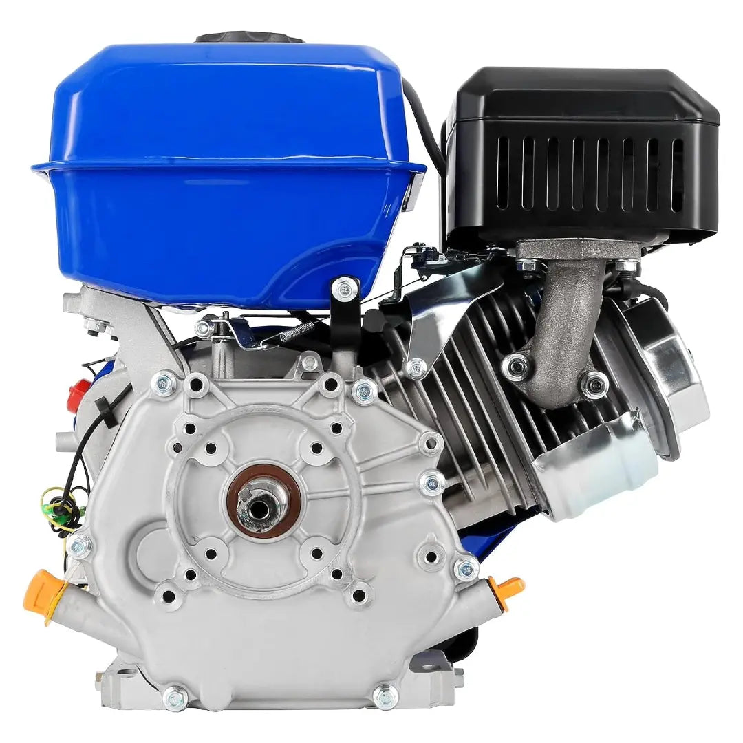301cc 10HP Gas Powered Engine, Horizontal 4 Stroke OHV Gas Motor, Shaft 1" Diameter, 3.48" Length, 1/4" Keyway