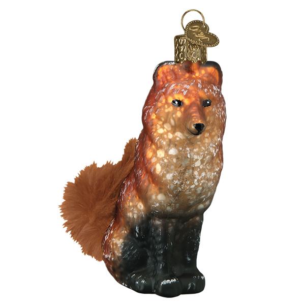 Vintage Fox Ornament