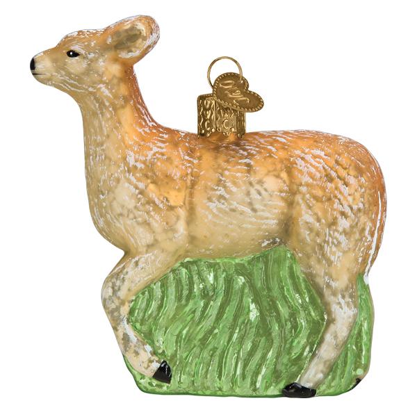 Vintage Doe Ornament