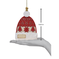 Cozy Cap Surprise Ornament