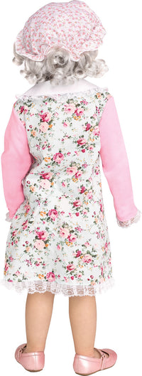 Lil Grammy Old Lady 100 Years of School Grandma Toddler Costume Size Large 3T-4T