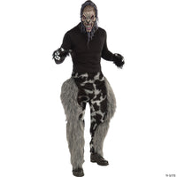 Monster Pants Satyr Cosplay Fur Goat Legs Adult Costume