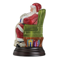 Santa Checking His List Light