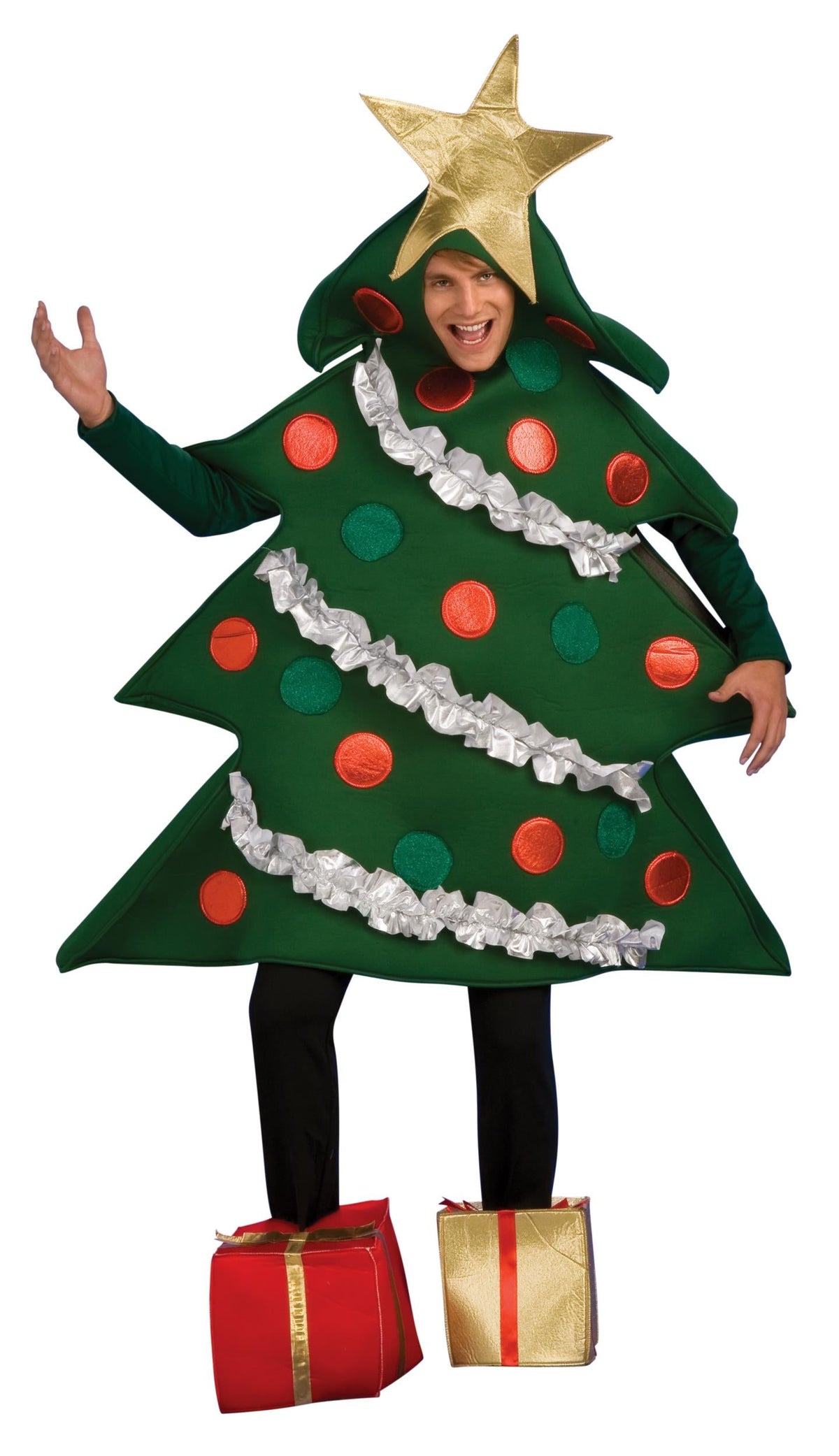 Christmas Tree Costume Adult Decorated Tree