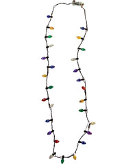 Christmas Light Bulb Necklace Light Up