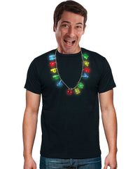 New Year Light Bulb Necklace