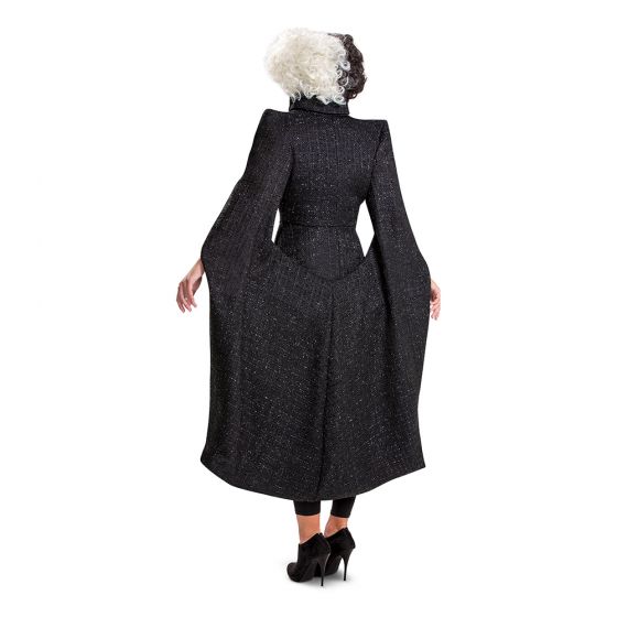 101 Dalmatians Cruella De Vil Deluxe Costume for Women