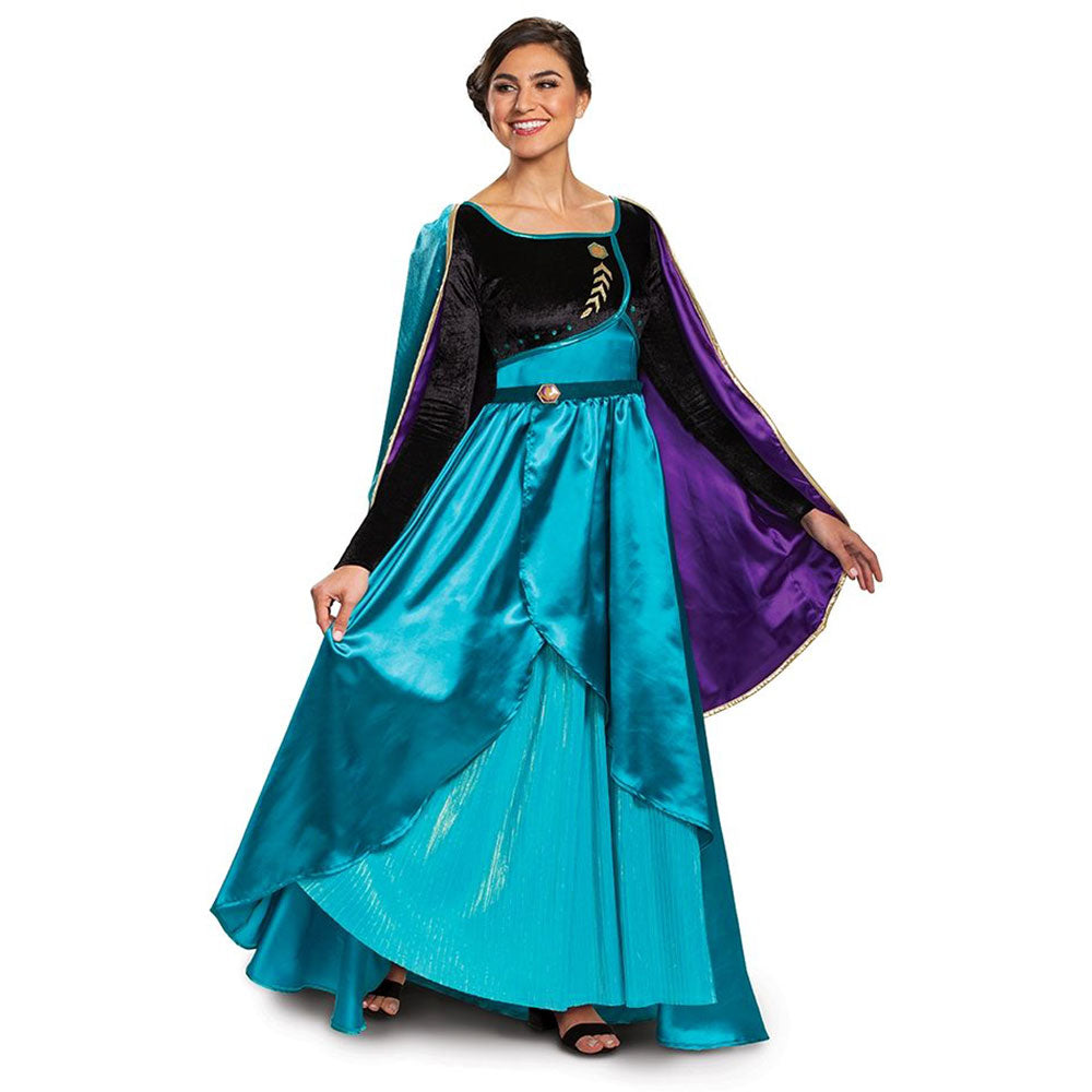 Disney Frozen Anna Deluxe Costume Dress for Women