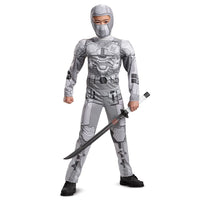 GI Joe Storm Shadow Ninja Child Costume Medium 7-8