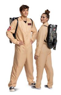 Ghostbusters and Proton Pack Jumpsuit Deluxe Adult Costume