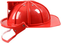 Firefighter Helmet with Movable Visor and Adjustable Headband Adult and Child
