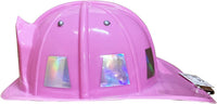 Pink Firefighter Helmet with Adjustable Headband  Child