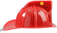 Red Firefighter Helmet with Lights and Sounds Child