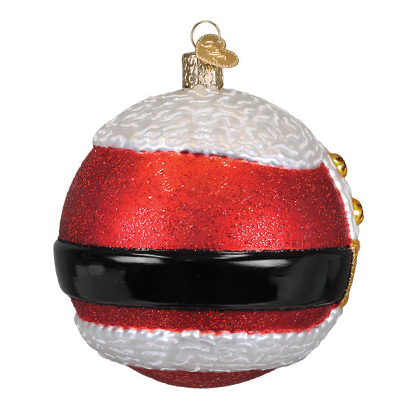 Mr. Claus Round Ornament