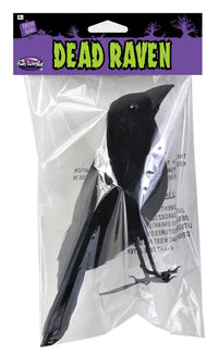 Realistic Giant Black Raven Bird Prop