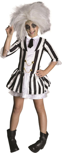 Beetlejuice Girls Dress Costume Small 4-6