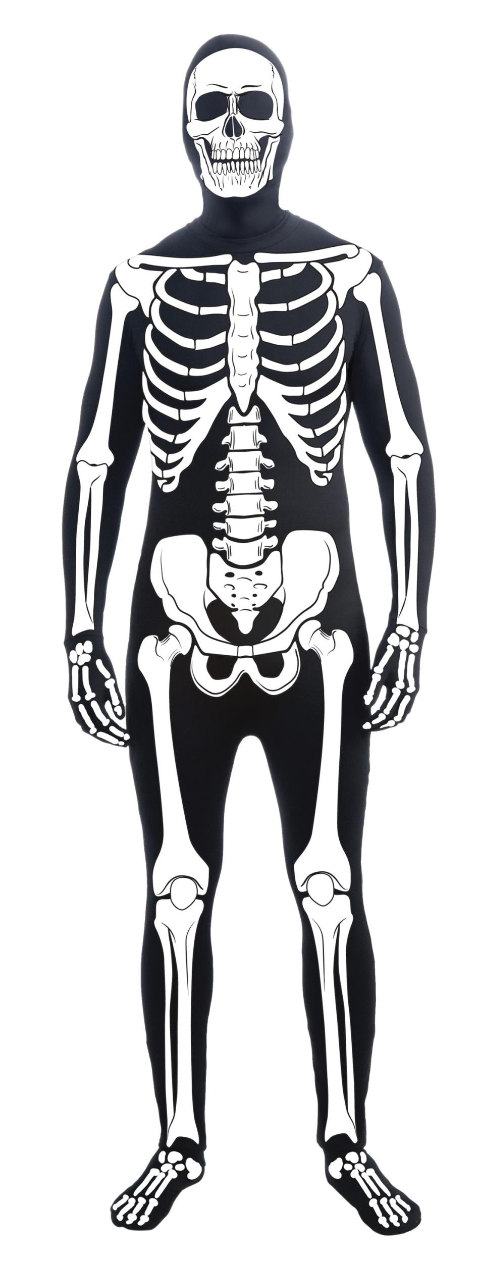 Skeleton Disappearing Man Adult Costume X-Large