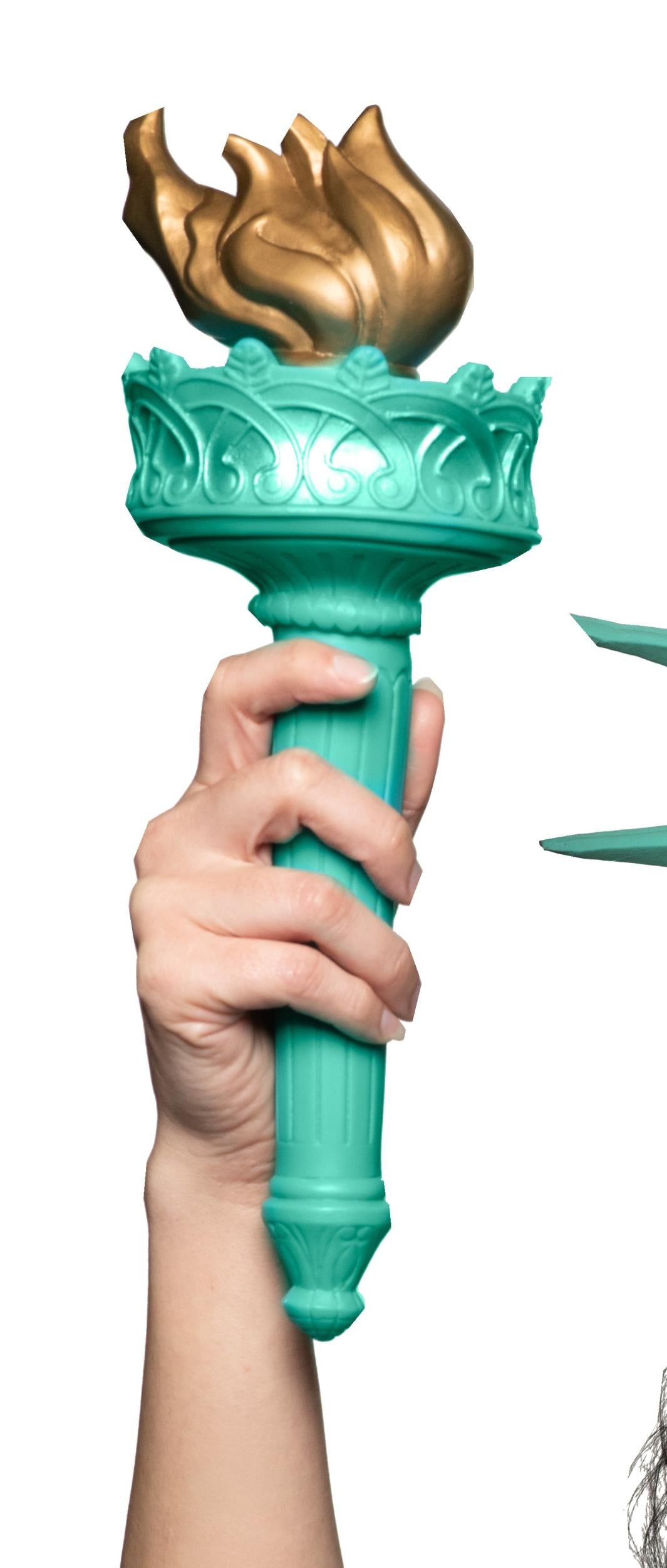 Statue Of Liberty Torch 4th of July Independence Day Costume Prop