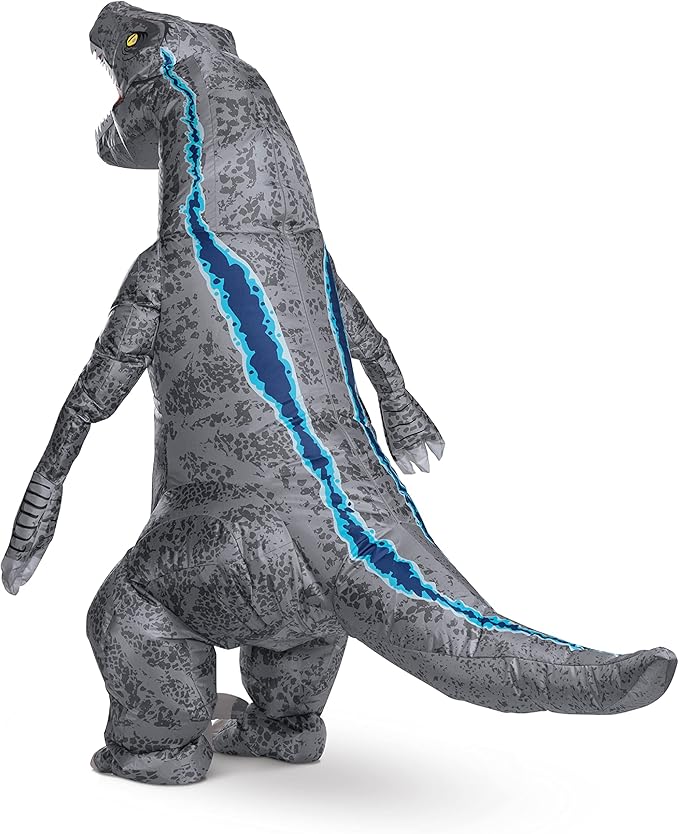 Jurassic World Blue Dinosaur Inflatable Adult Costume Size Standard