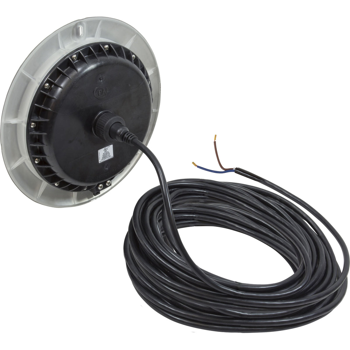 PAL 2Wire Lrg Nch Evenglow CW Pool Lt, 80ft, 12VAC/12VDC/24VDC